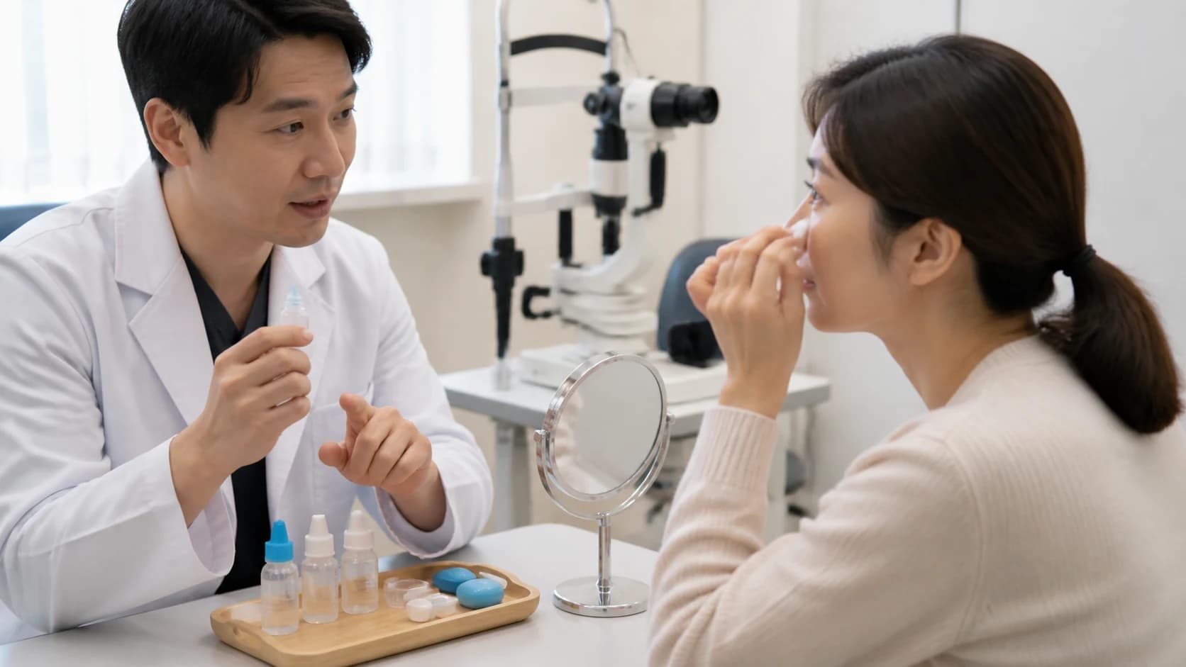 인공눈물의 성분과 보존제, 렌즈 병용, 사용법 및 반복 증상 대응을 정리한 안내