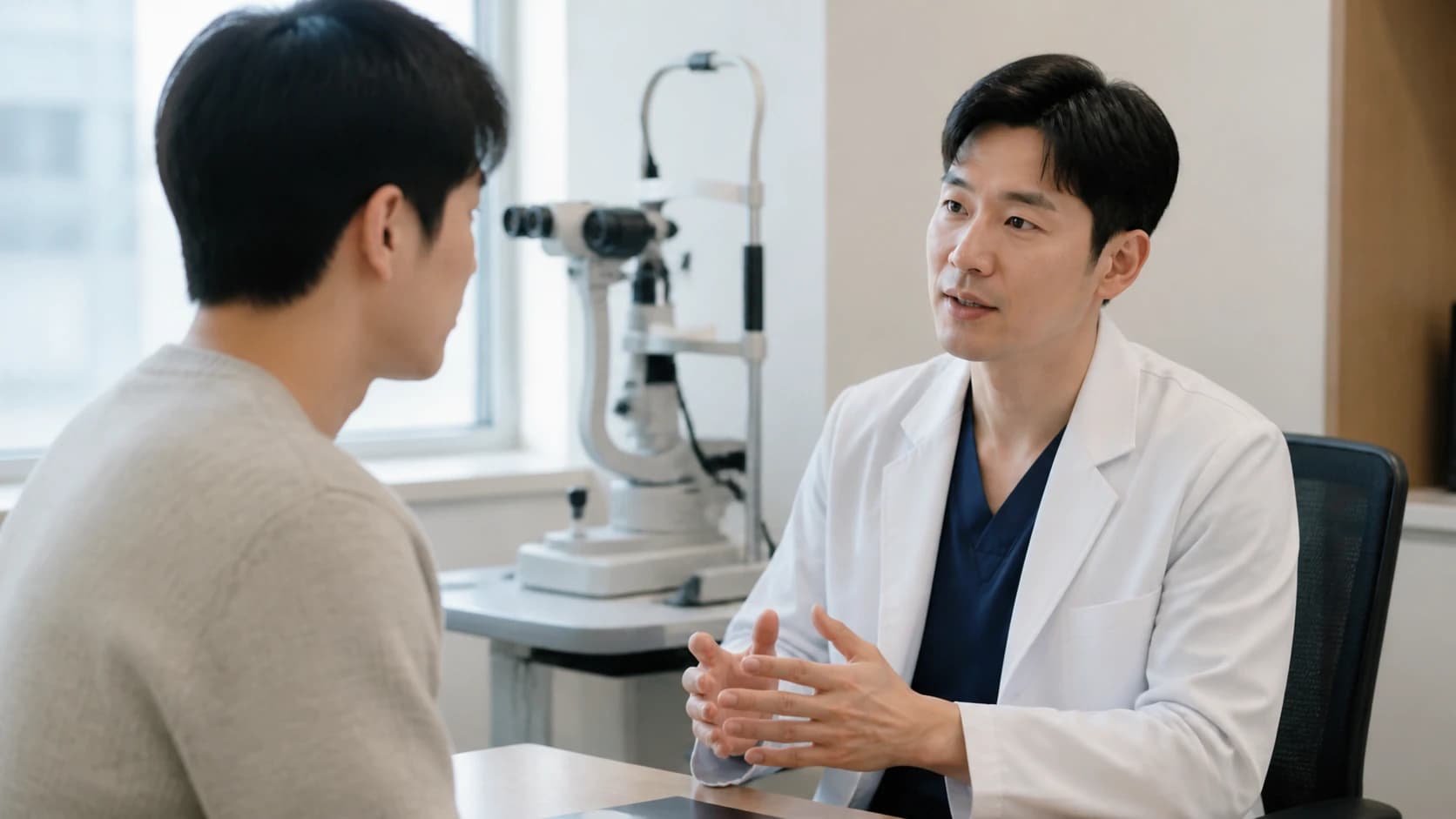 수술 뒤 새로 생기거나 악화되는 증상을 즉시 의료기관에 알리는 안내