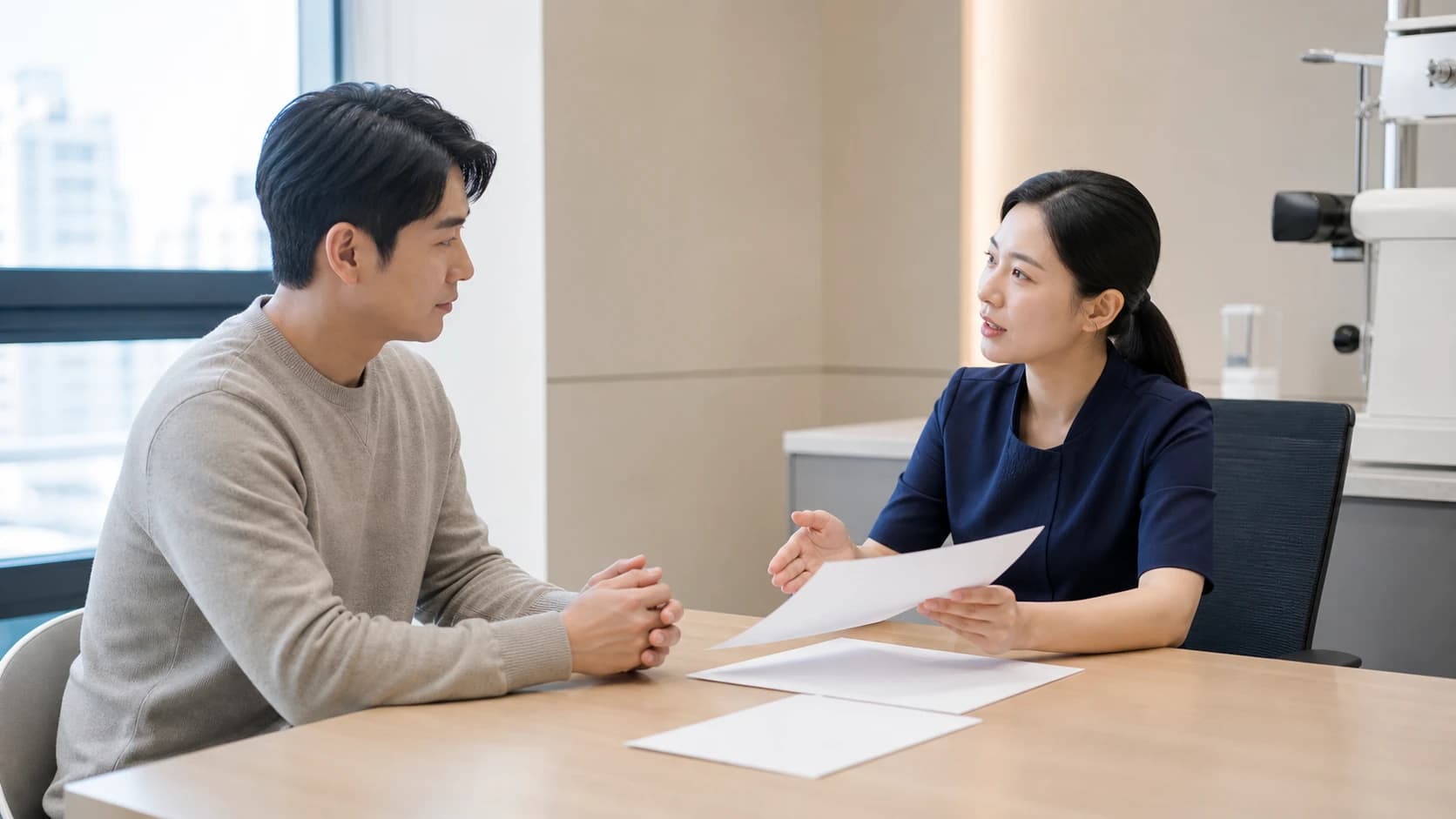 포함 항목의 기간과 검사 약제 범위 및 추가 상황을 확인하는 안내