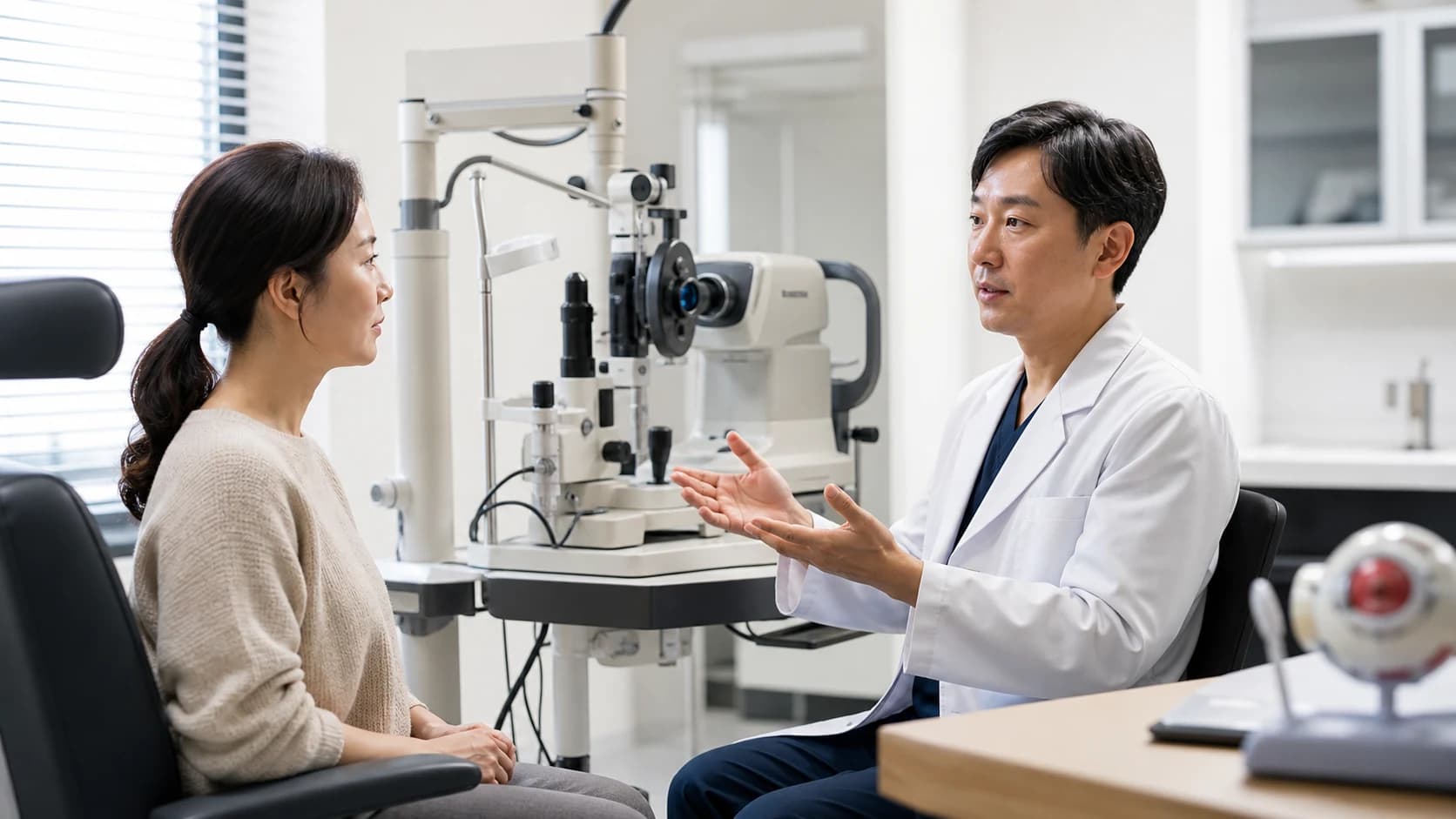 비용표와 개인 수술 적합성 검사표를 분리해 판단하는 안내