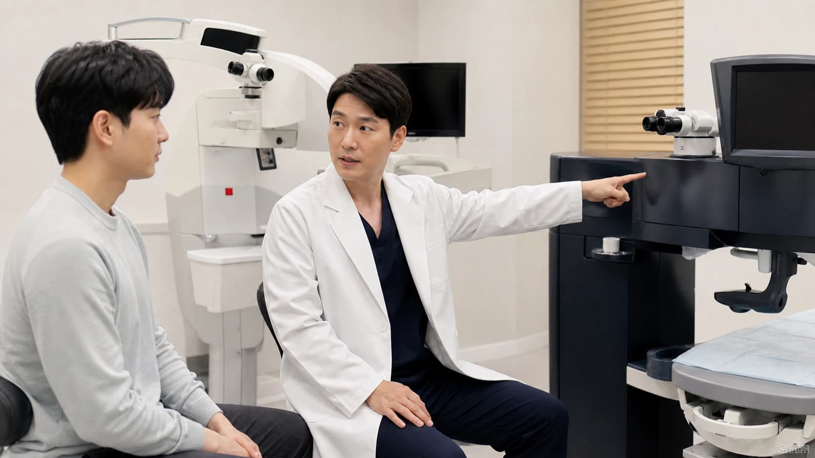 광고 표현 대신 검사 후 상담하는 정식 수술명과 대안을 확인하는 질문표