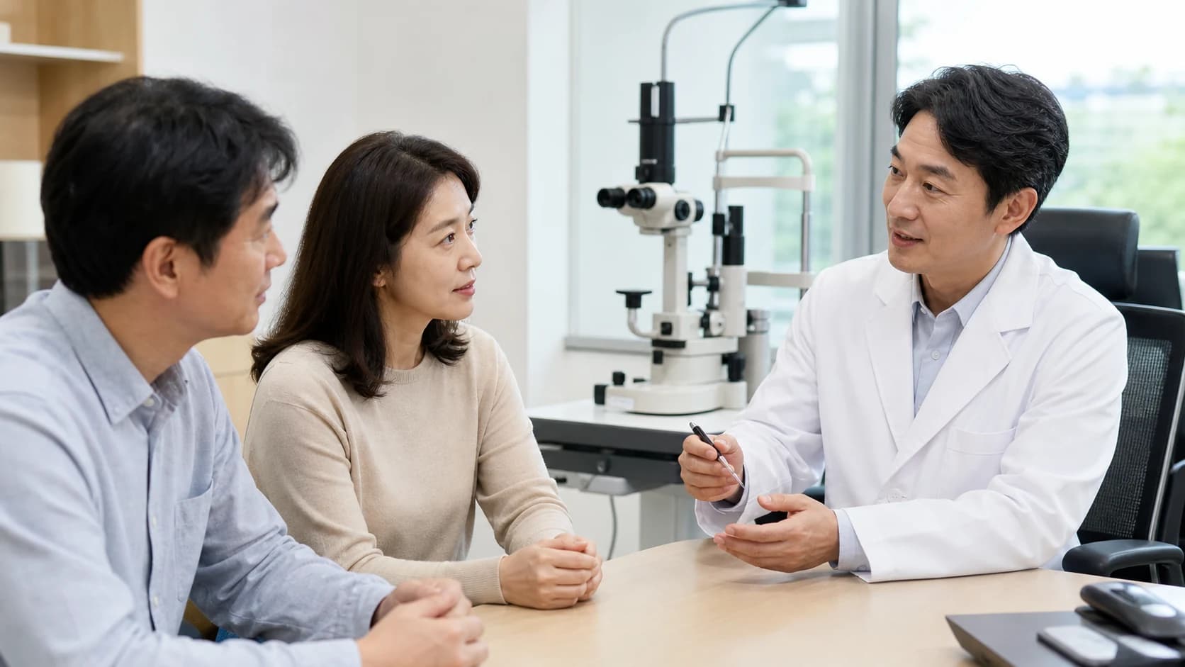 근거리 흐림을 거리·조명·시간·생활 과업으로 나누어 기록하는 표