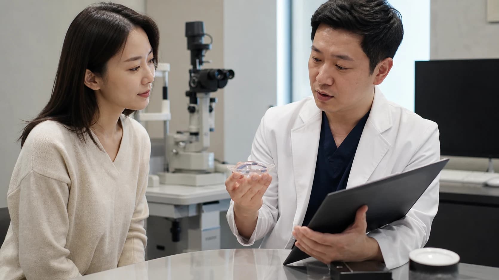 라섹 검토 근거와 위험 보류 조건 대안 및 회복 실행 가능성을 기록하는 도해