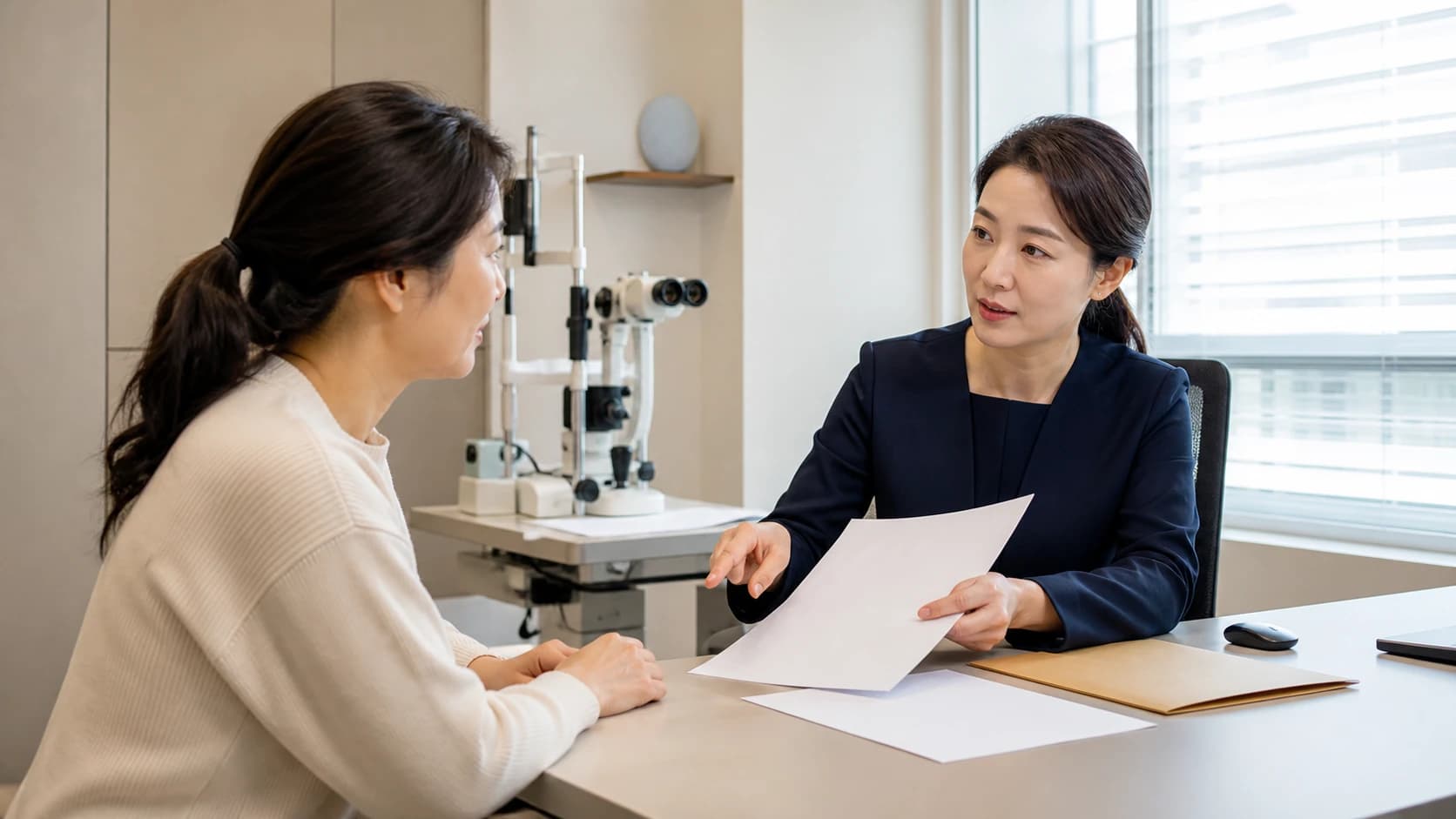갑작스러운 시력 변화 통증 복시와 망막 경고를 신속 평가로 연결하는 도해