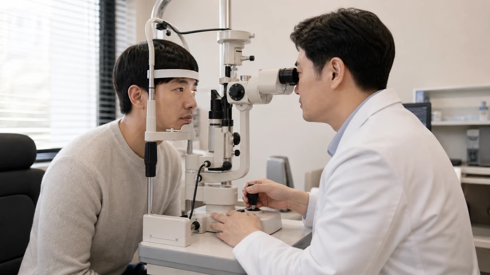 현재 도수와 최근 변화 눈별 차이 렌즈 착용과 현재 상태 전달 기준