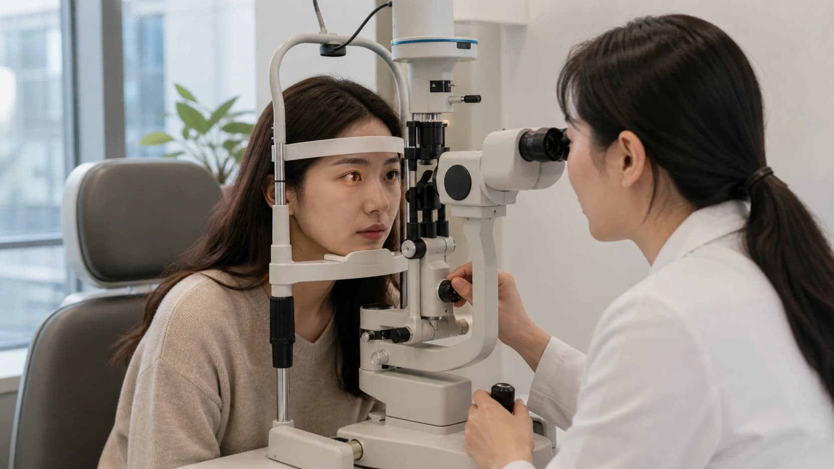 깜박임 자세 착용시간 시간대와 도수 외 원인에 따른 흐림 기록