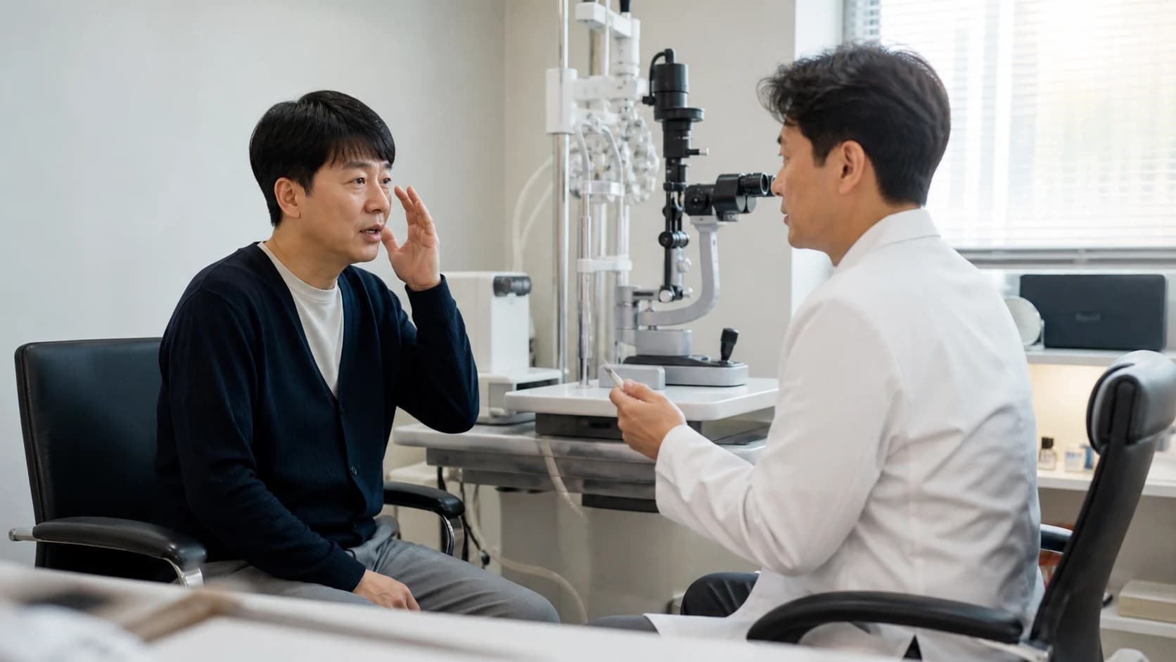 가까운 흐림의 거리·상황·병력과 현재 교정 정보를 예약 전에 정리하는 기준