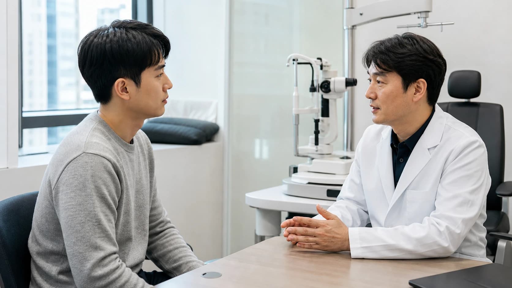 검사 불확실성을 발견했을 때 수술을 멈추고 재판단 조건을 정하는 기록