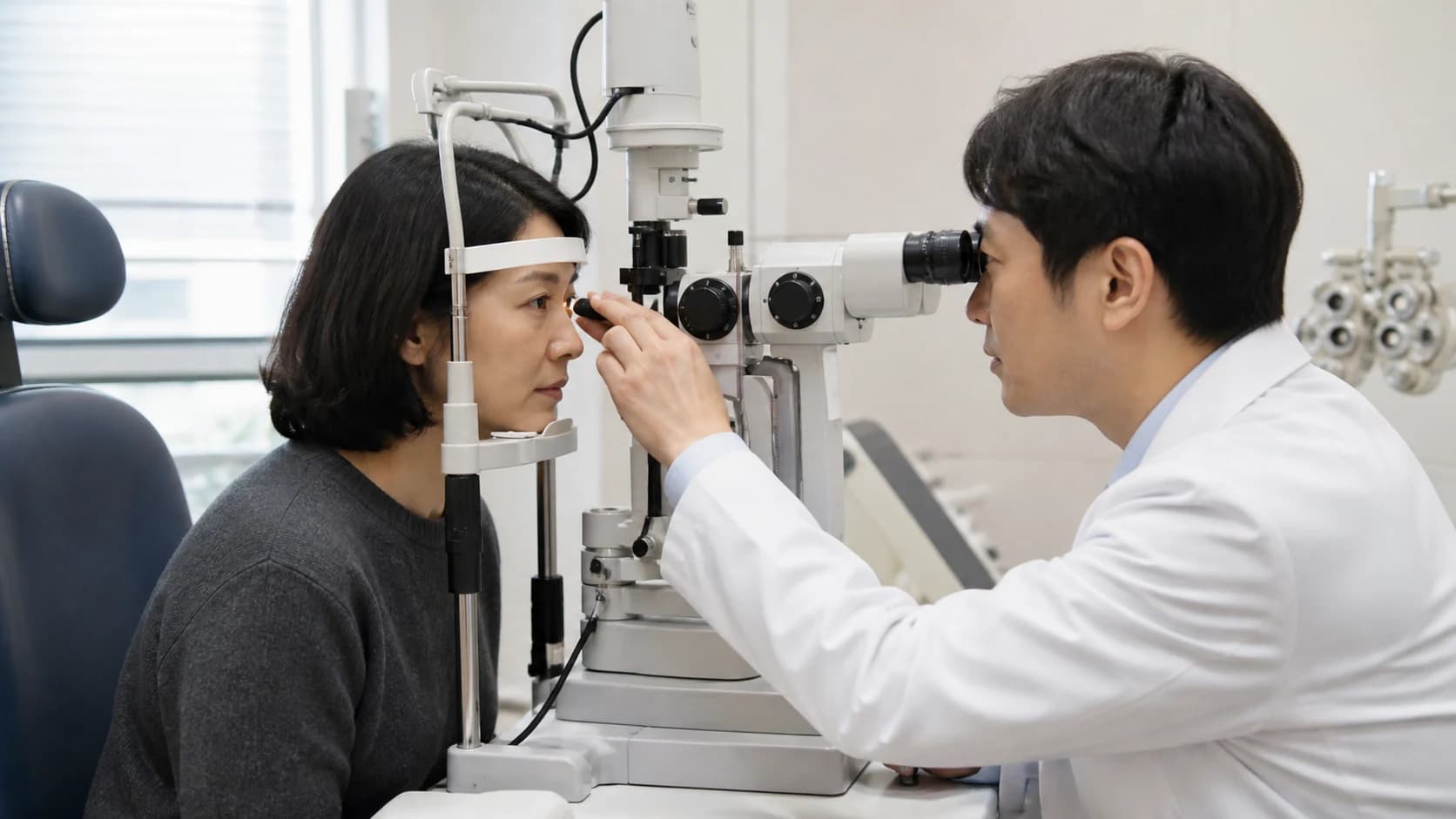 안과 접수 순서보다 증상 위험도를 먼저 분류해 당일·응급 평가로 잇는 기준
