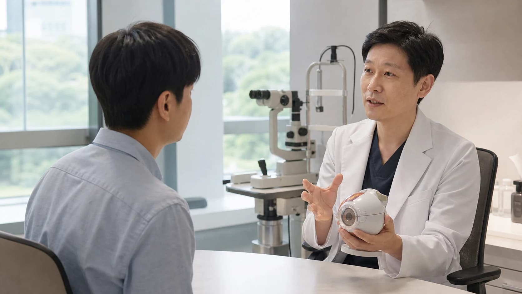 개인 검사결과를 진행 재측정 보류 선행관리 대안으로 연결하는 도해