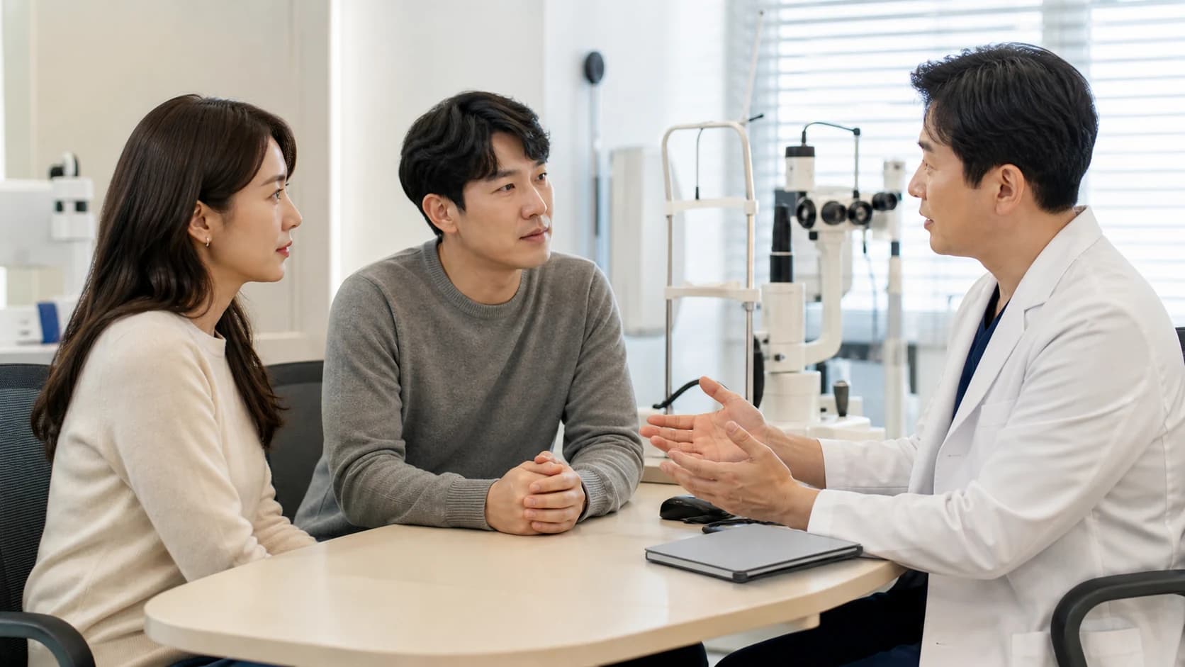 초기 상처회복 일상기능 시각품질 굴절안정과 추가평가를 나누는 정보 도해