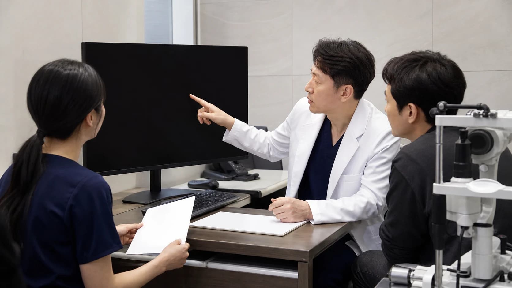 각막 지도의 패턴·정렬·반복성과 측정 품질을 함께 보는 표