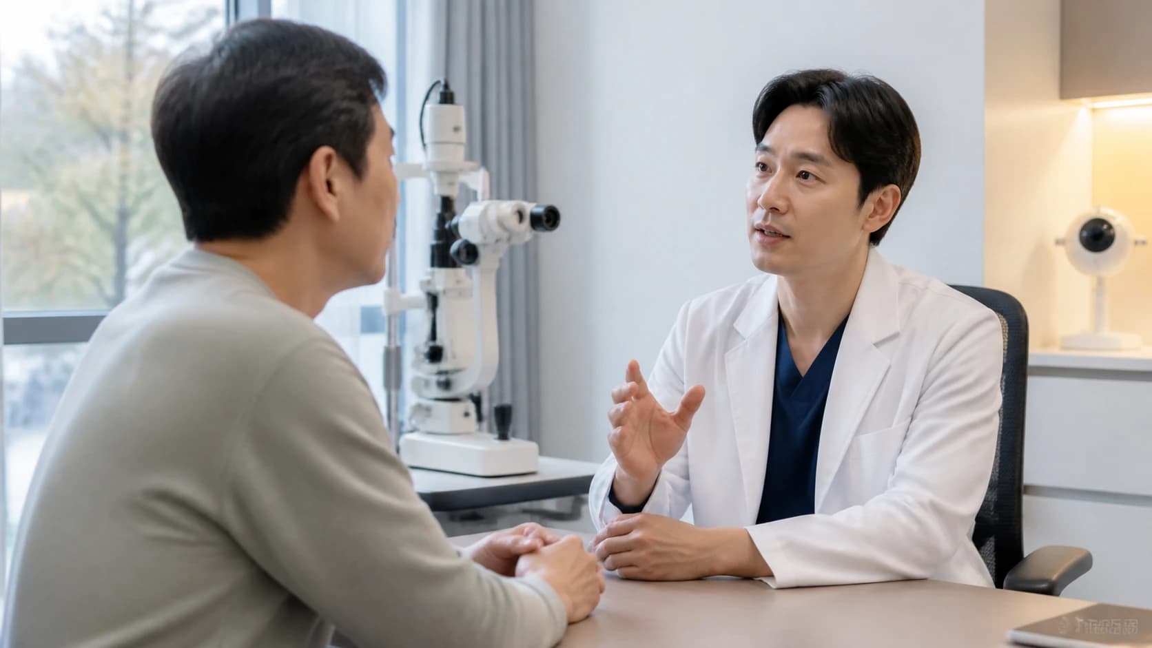 공식 신원·현재 운영·실제 진료 결정 역할을 나눠 확인하는 표