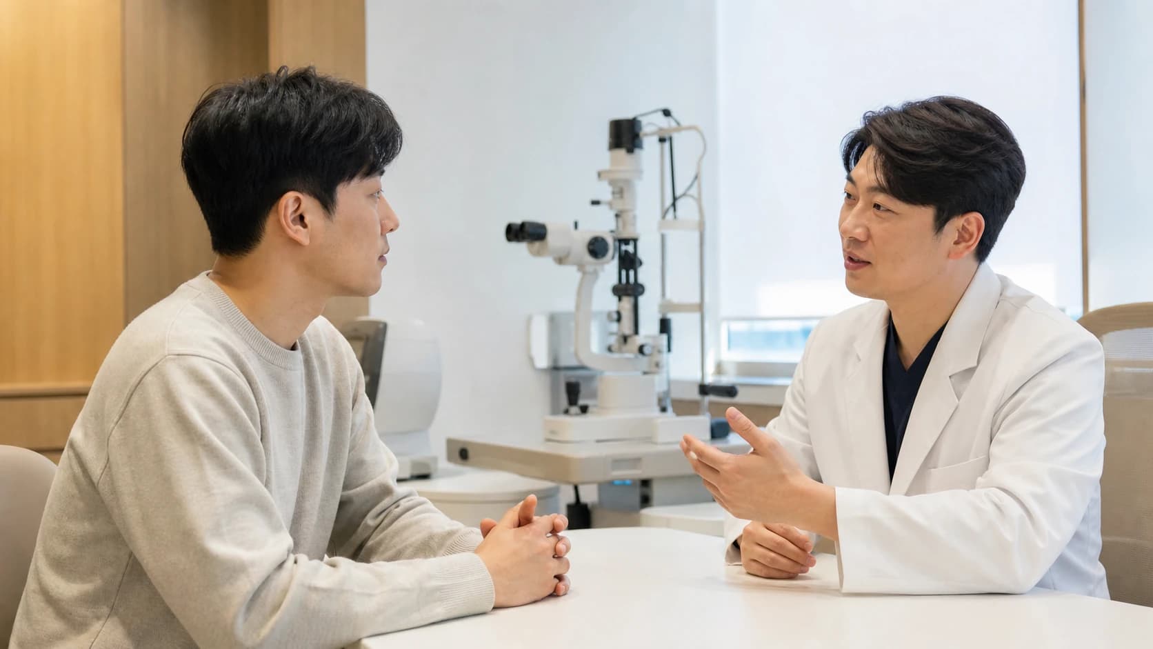 예정 밖 증상에서 발생·첫 연락, 의료진 판단·내원, 검사·처치와 다음 확인을 시간순으로 남기는 도해