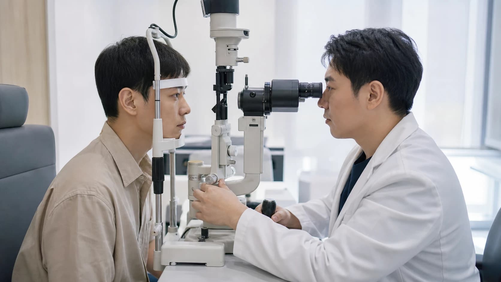 연령 시작 시점 변화 속도 현재 교정 방문 목적과 긴급 신호를 한 진료 에피소드로 정리하는 도해