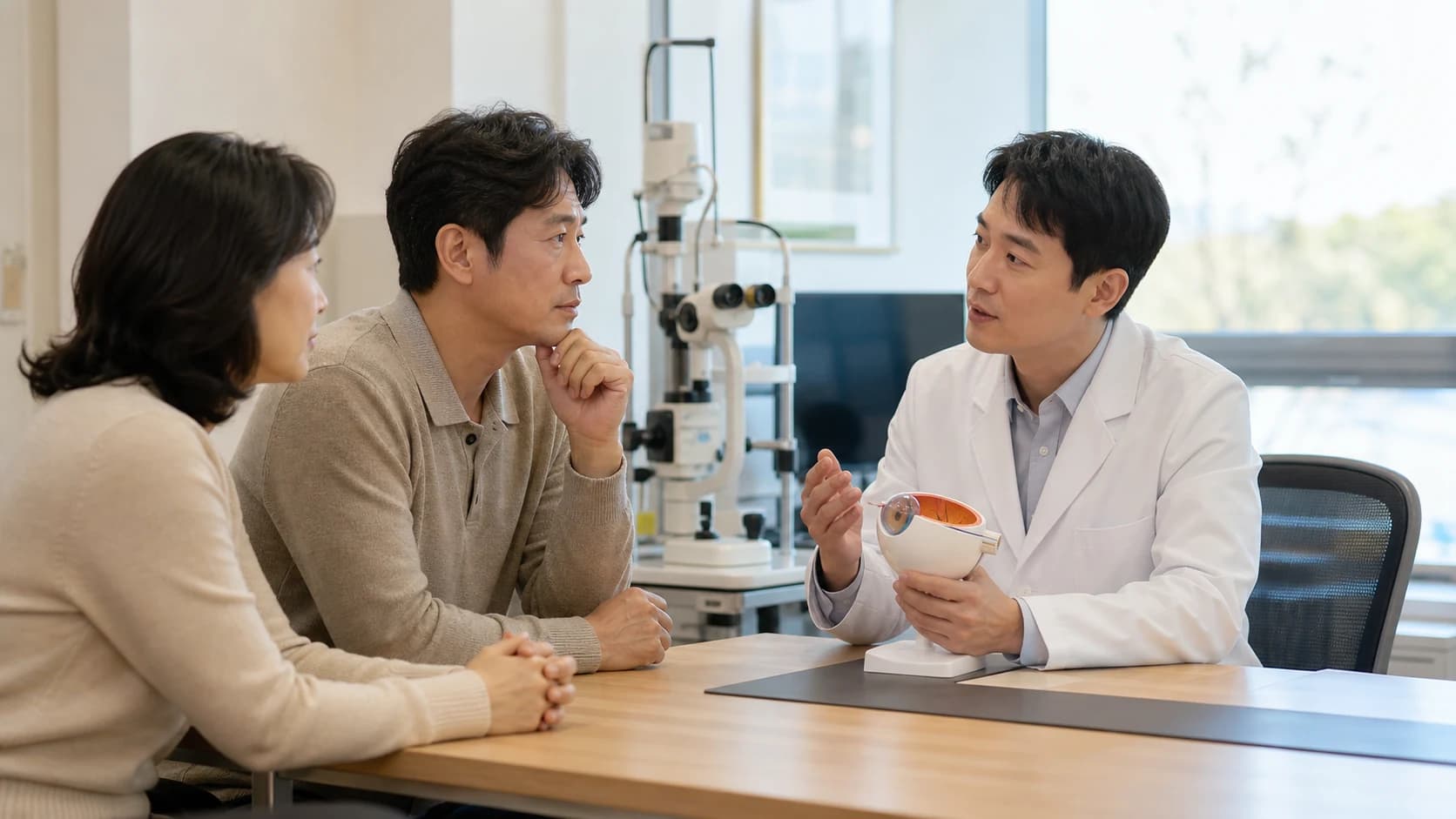 생활 안경 조정 재시험 선행관리 관찰 외부 의견을 지금 결정하지 않기의 경로로 두는 정보 도해