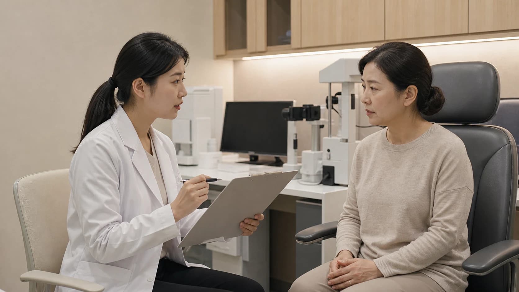 만족도와 흐림 겹침 번짐 대비 건조 통증 두 눈 차이 및 시점 생활 방해를 분리하는 정보 도해