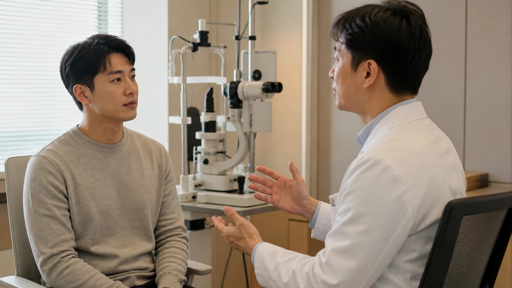 라섹 뒤 허용된 활동을 시작 전 네 잔고 작은 사용량 첫 제한 종료 뒤 기준선 회수와 다음 회차 결정으로 기록하는 정보 도해