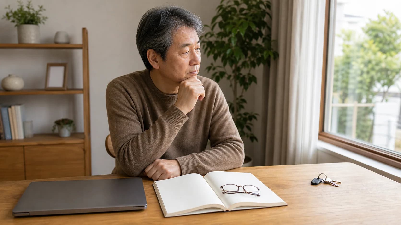 중간거리 화면·근거리 독서·이동 과업을 서로 분리해 우선순위를 생각하는 장면