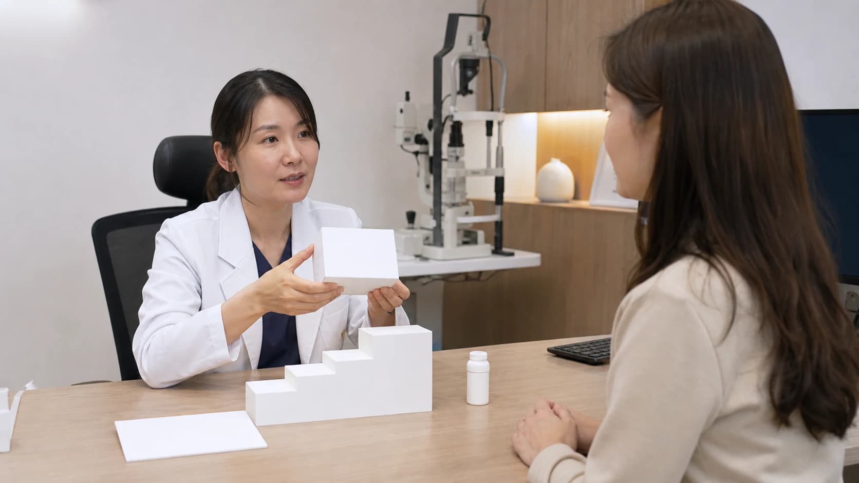 표시 문구, 대상 집단, 완제품, 개인 진단을 네 겹으로 분리한 증거 계단