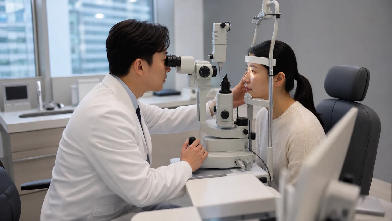 렌즈 불편 원인을 찾는 여섯 접촉 지점 도해