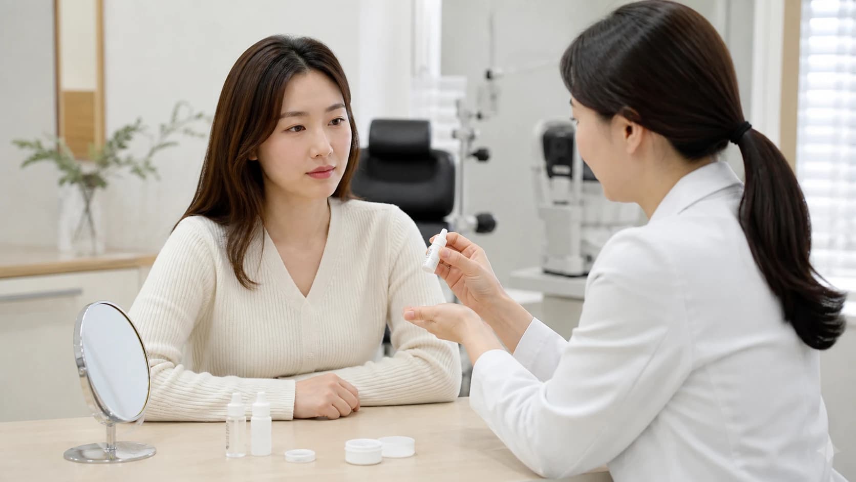 렌즈 재착용을 대신 결정할 수 없는 네 방법 도해