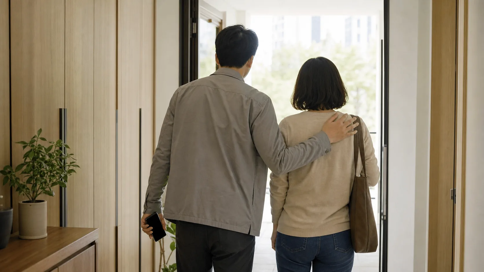 갑작스러운 변화에 혼자 운전하지 않고 동행자와 평가를 받으러 나서는 한국인 성인