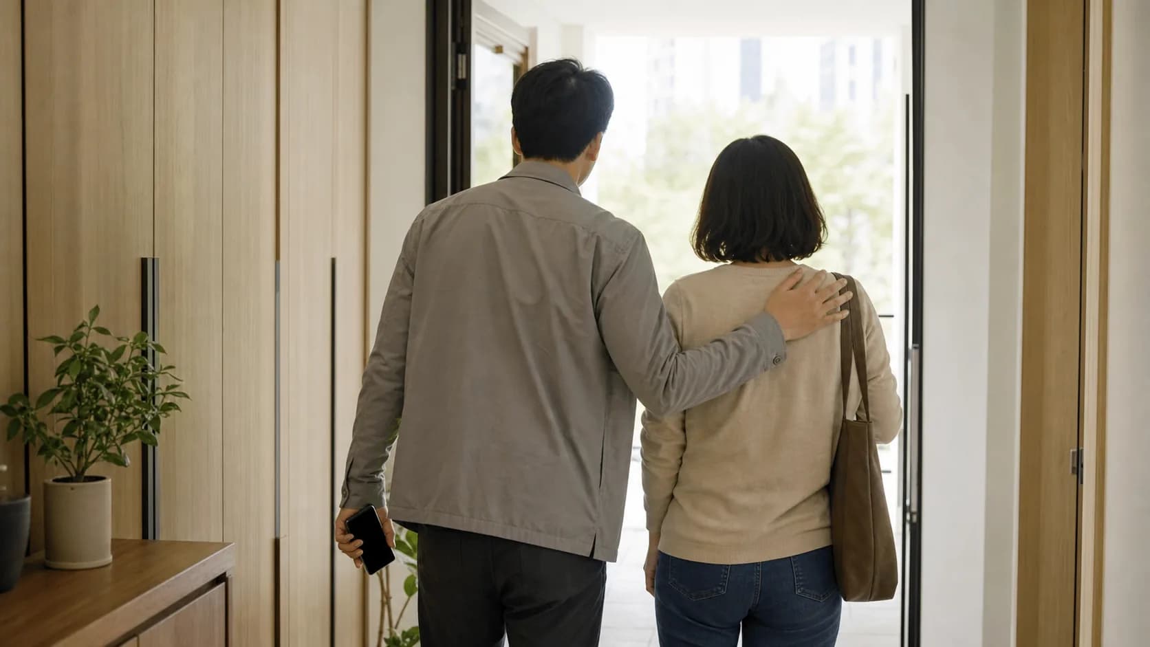 갑작스러운 변화에 혼자 운전하지 않고 동행자와 평가를 받으러 나서는 한국인 성인