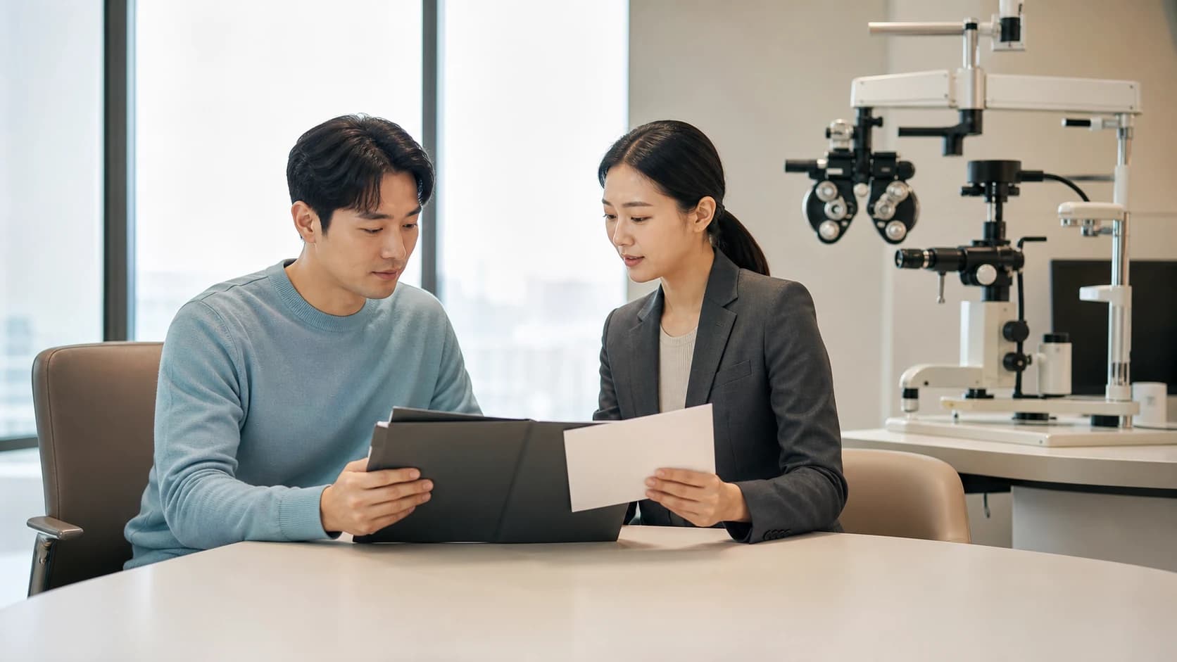 라식 보험 확인의 계약 진료 사실 청구 서류 심사 결과 지도