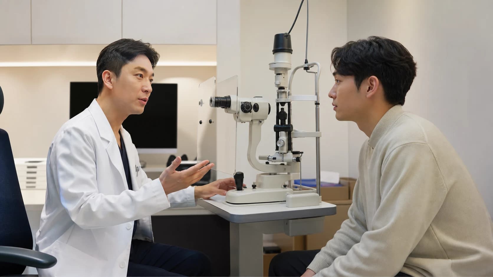 의료기관에서 확인할 다섯 라식 진료 사실 도해