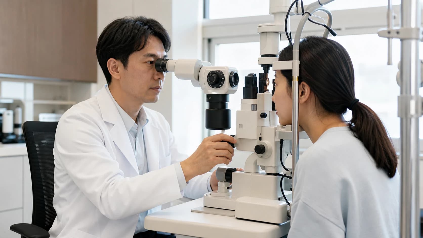 안경 렌즈 수술적 교정 세 갈래를 비교하는 인포그래픽