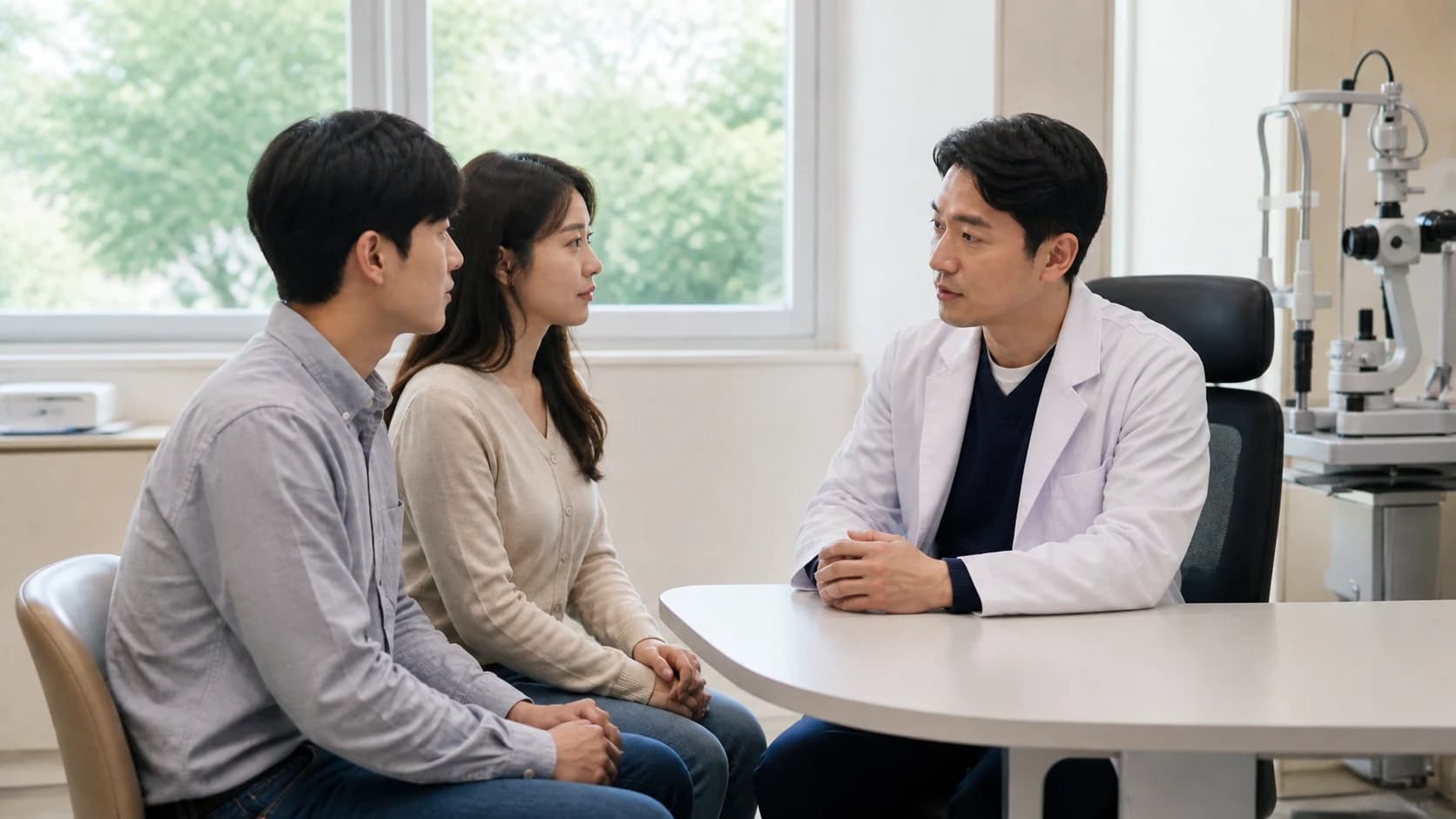 받침대로 노트북 높이를 조절하는 장면