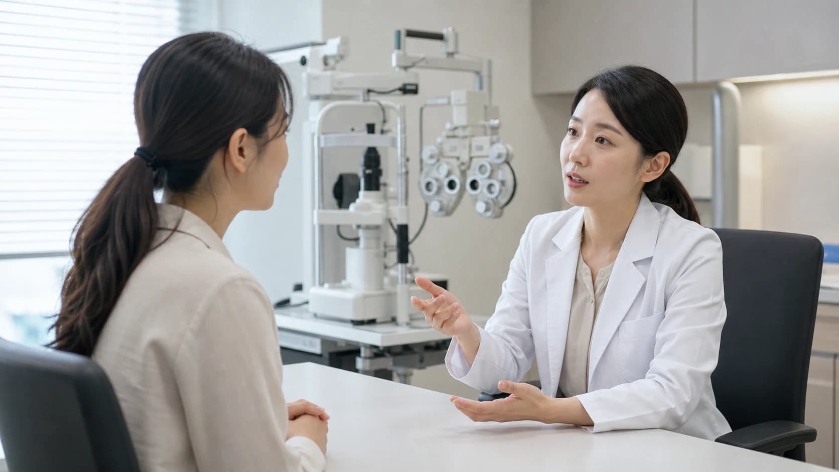 흰자 한 구역의 선명한 붉은 변화와 넓게 퍼진 혈관을 나누고 동반 증상을 함께 확인하는 지도