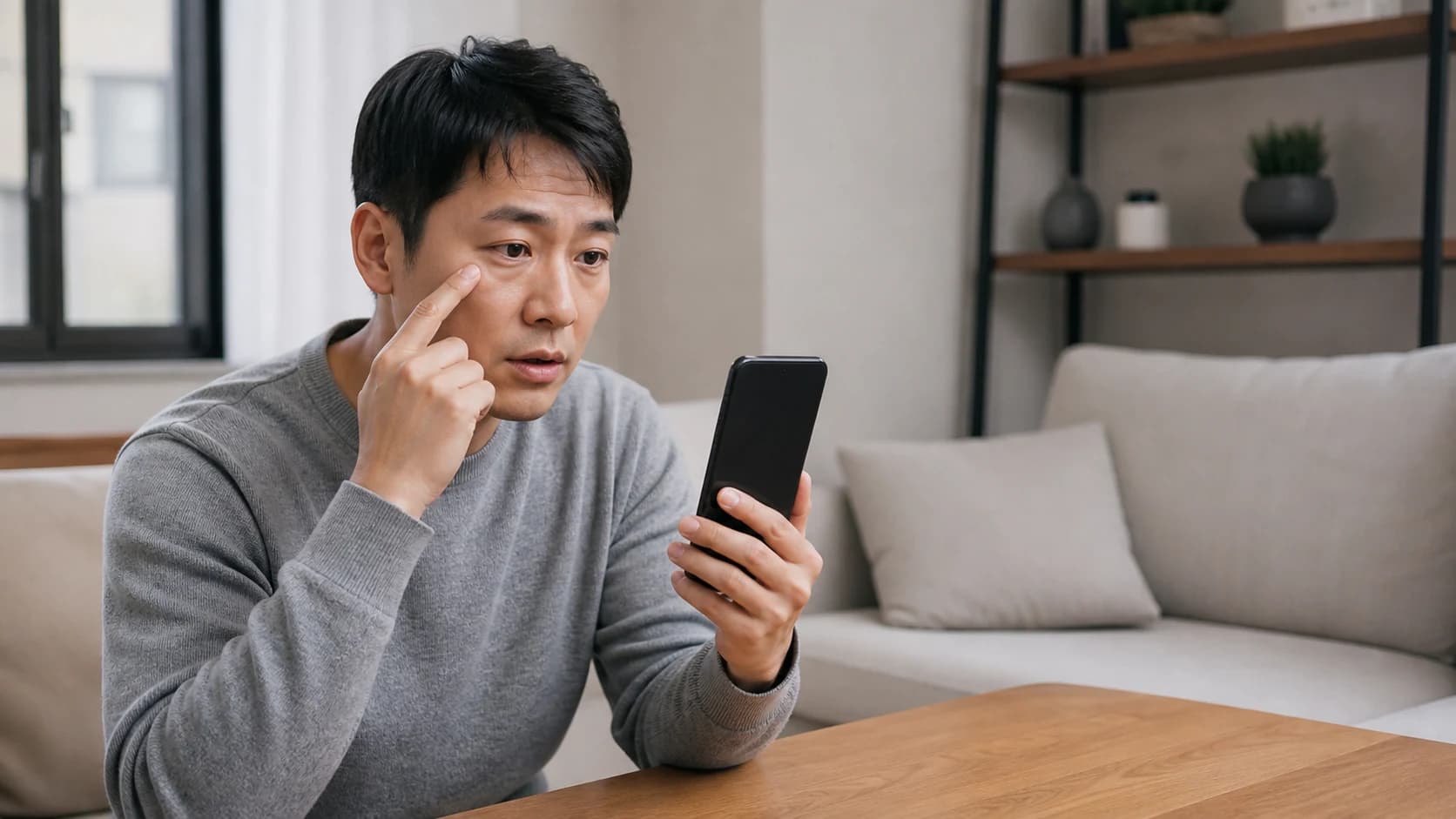 시작 시점·눈 위치·핵심 증상·방문 목적 순서로 예약 요청을 만드는 표