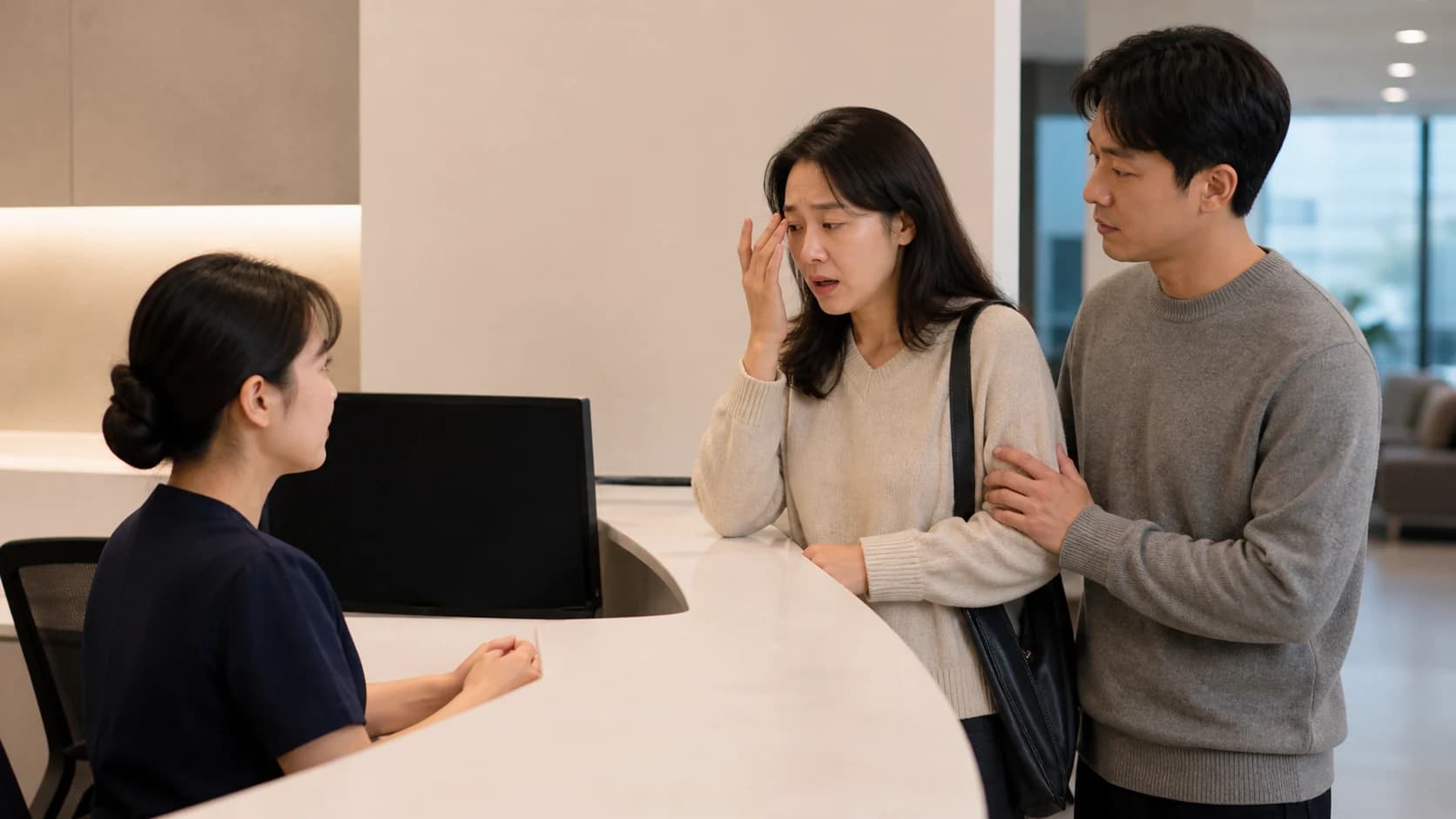 갑작스러운 시야 변화·통증·외상·복시를 먼저 알리고 안전하게 이동하는 표