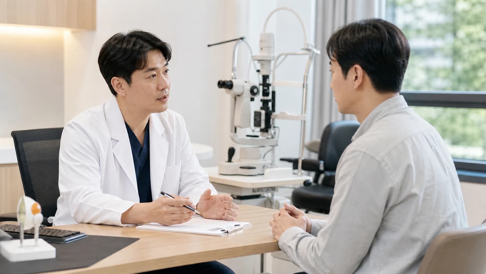 수술 진행 전에 보류 제외 선행치료 재검과 비수술 대안을 기록하는 후보 선별표