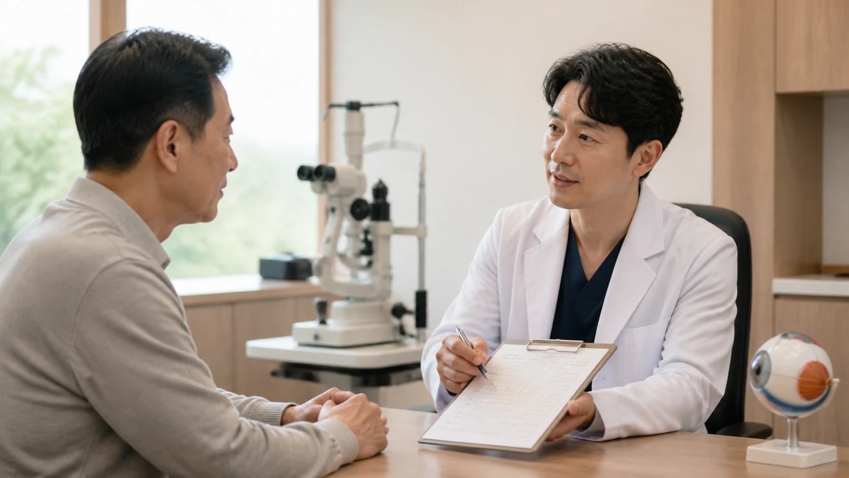 잘 보인다는 평가에 거리 조명 측정 조건 실제 과업을 붙이는 표