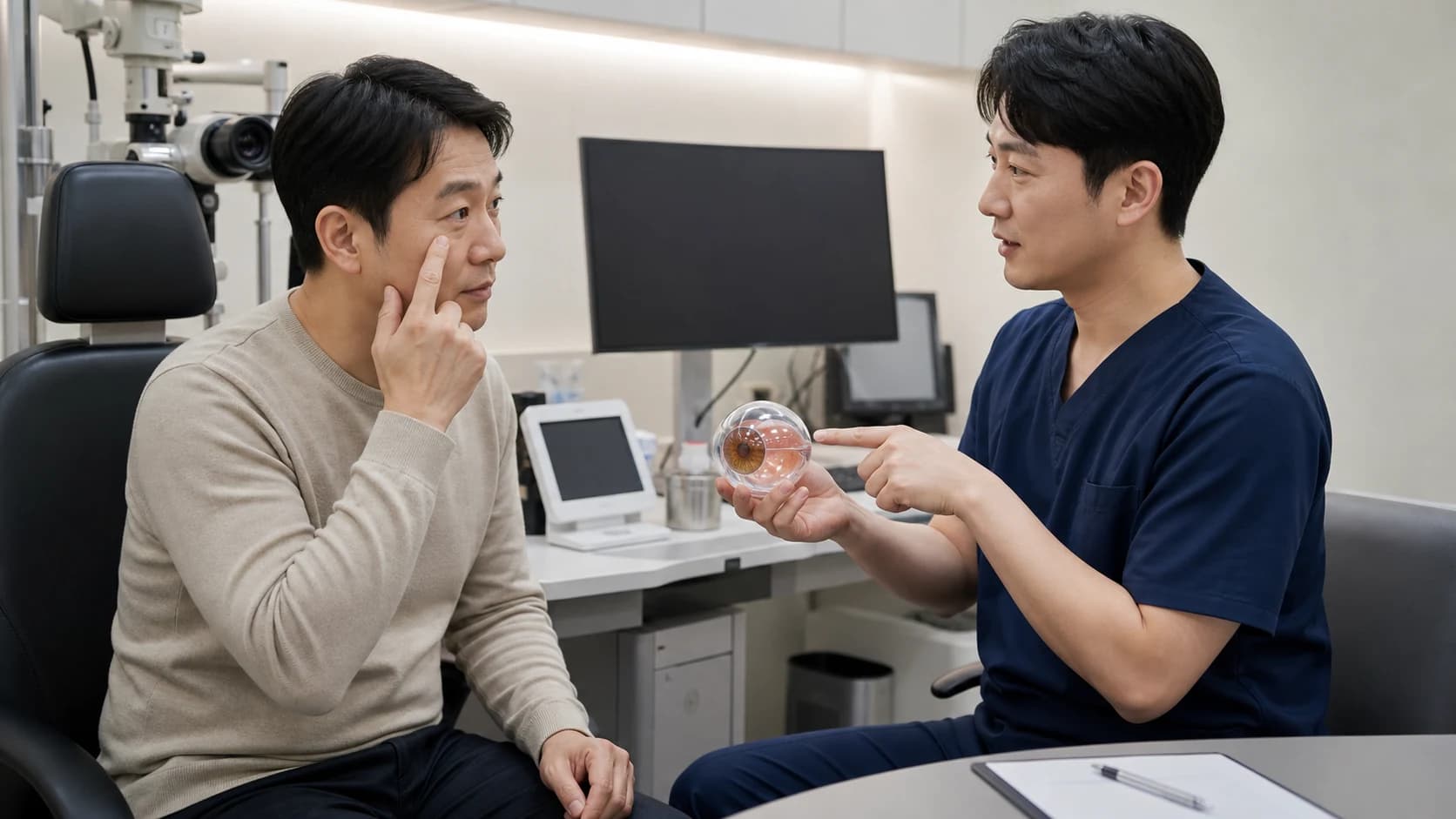 정식 라식 술식·적용 눈·교정 목표를 문서마다 대조하는 기준