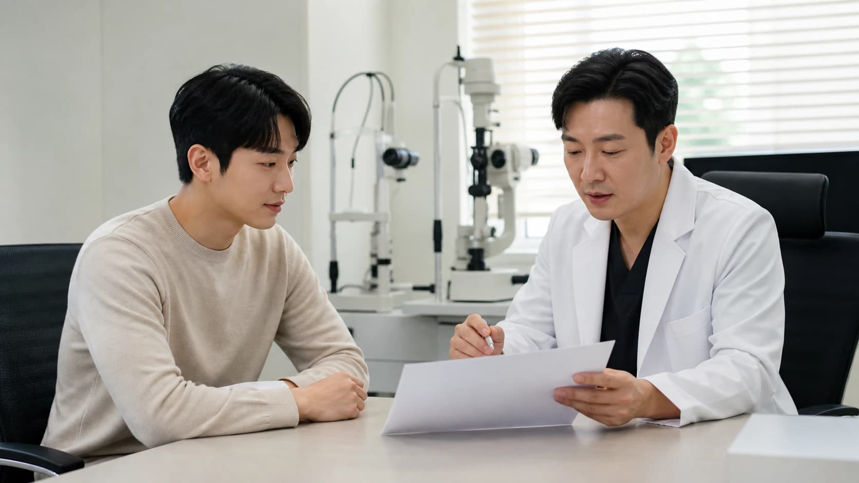 진료 뒤 처방과 결과 다음 방문 안전 연락 경로를 맞추는 도해