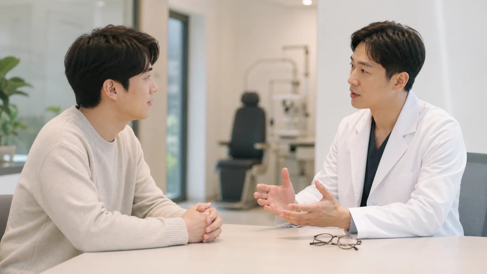 병원 정상 경로와 여섯 예외 상황에서 책임 연결을 점검하는 정보 도해