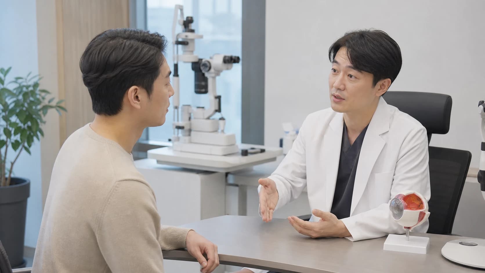 수술 계획 변경을 설명 동의 비용과 회복 계획에 연결한 정보 도해