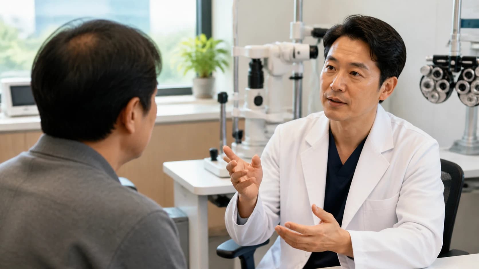 망막·황반·시신경의 증상 단서·평가 선택·기관 밖 연결 책임을 확인하는 표
