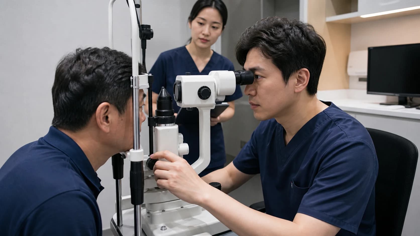 갑작스러운 시야 변화와 망막 경고·심한 통증을 일반 상담에서 분리하는 표
