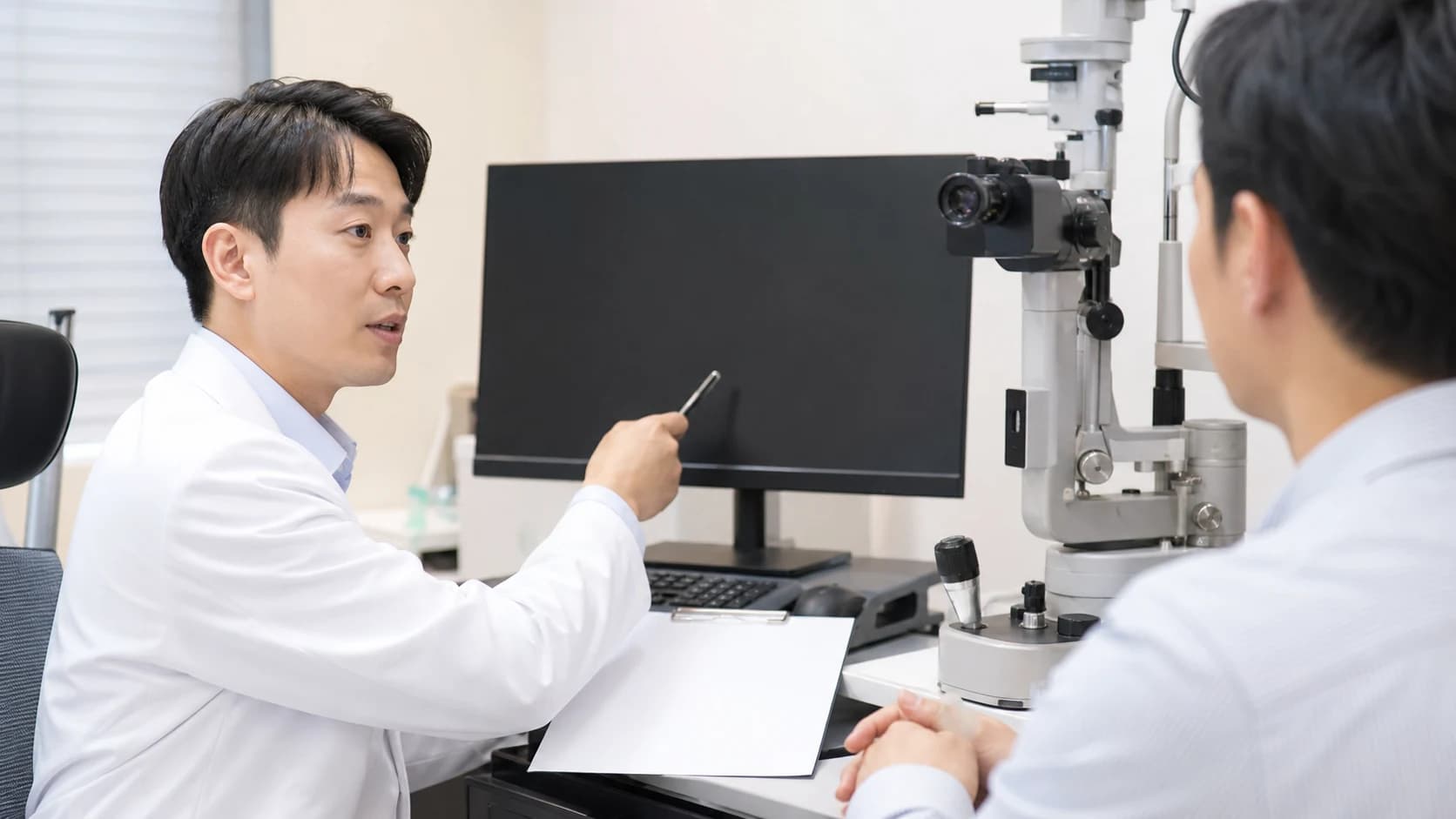 안과 숫자 영상 진찰 관찰값과 문진 진찰 다른 검사 이전 기록을 통합한 의료진 해석 미확정 반증 조건을 분리하는 정보 도해