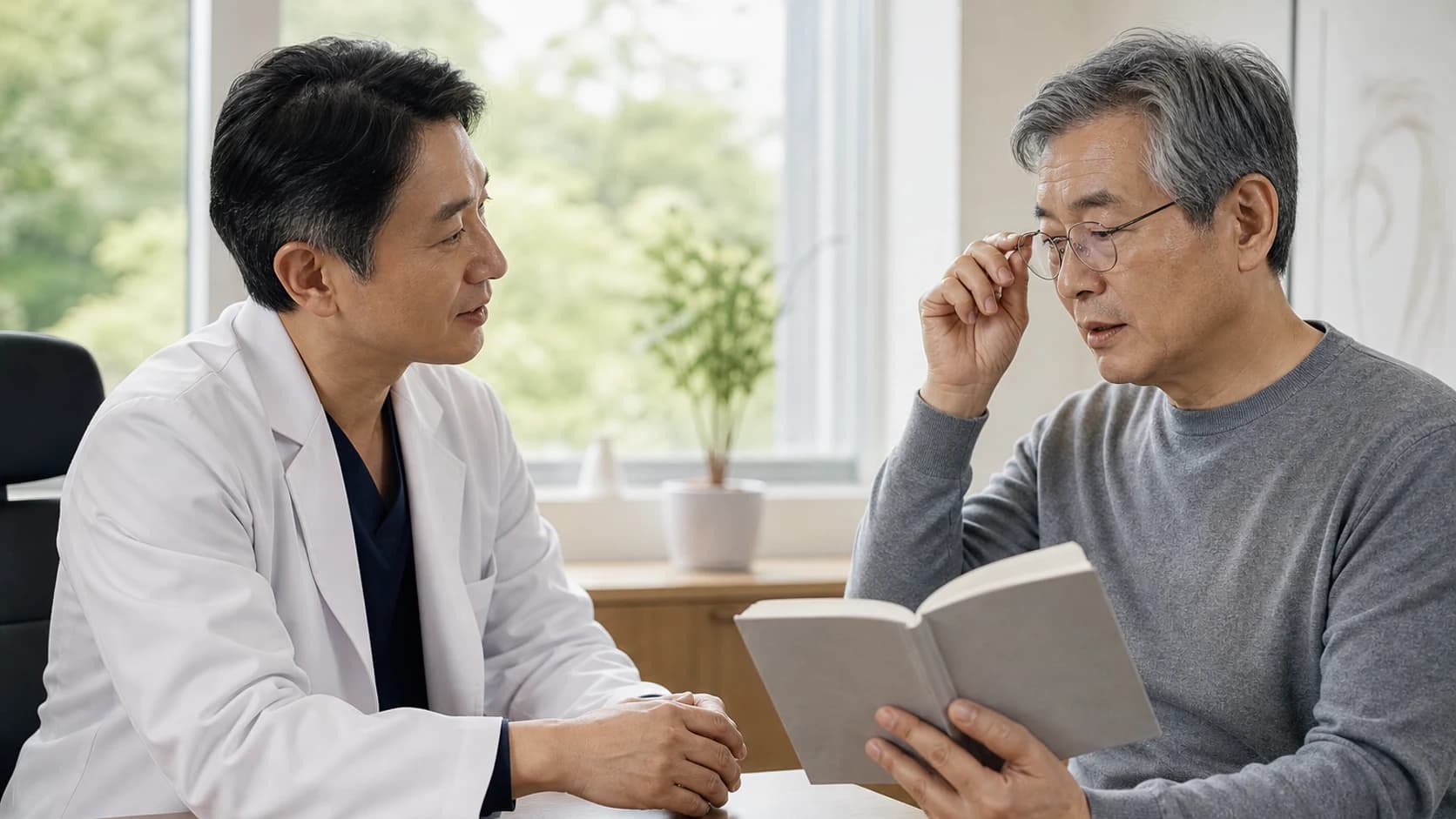 노안 교정의 생활 목표 진단 방법 거리 양안 광학 안경 추적 실패모드와 방어선 잔여위험 발생 후 경로를 감사하는 정보 도해
