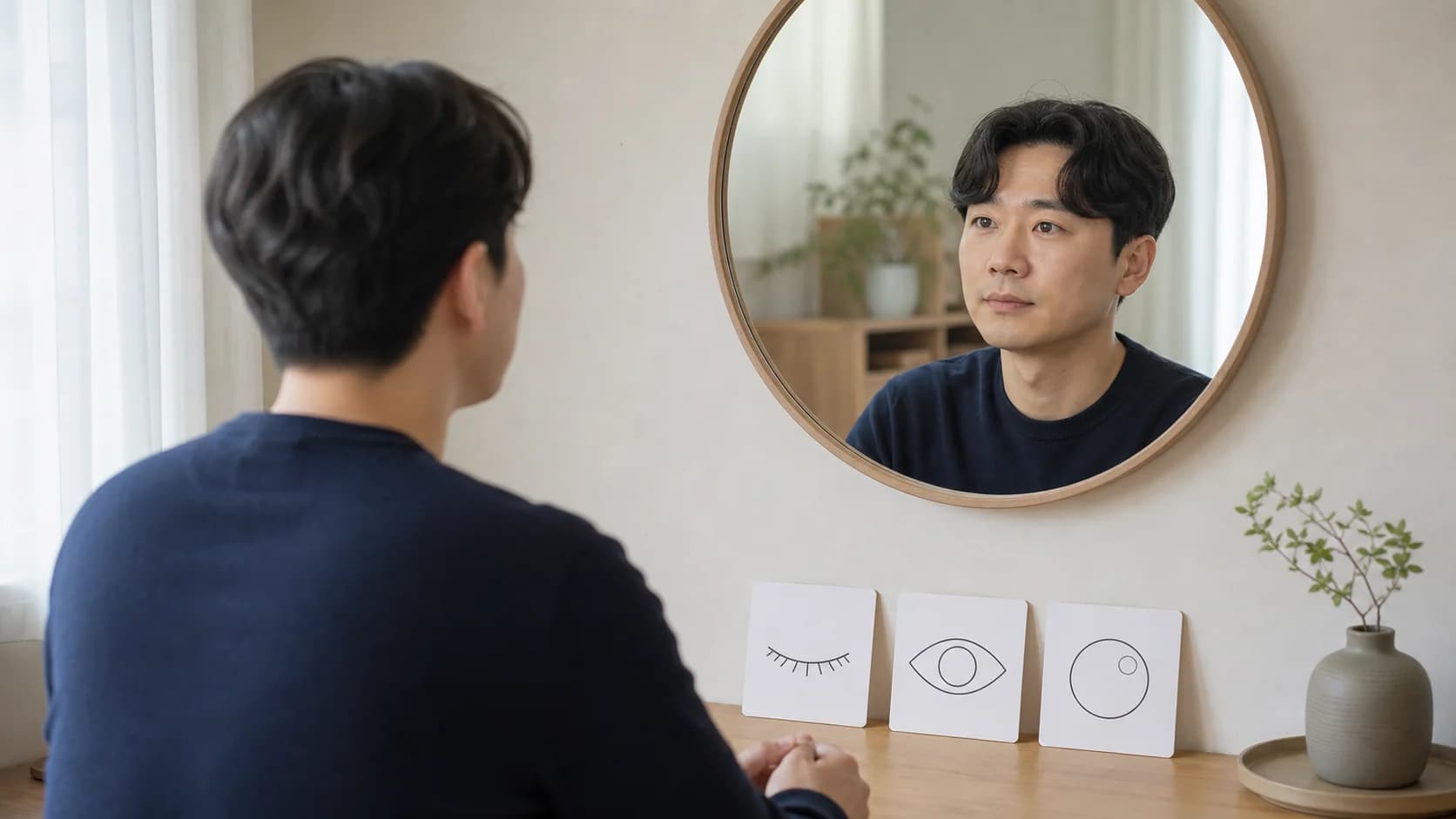 라섹 후 새 돌기를 병명으로 단정하지 않고 눈꺼풀·흰자·각막 위치부터 확인하는 성인