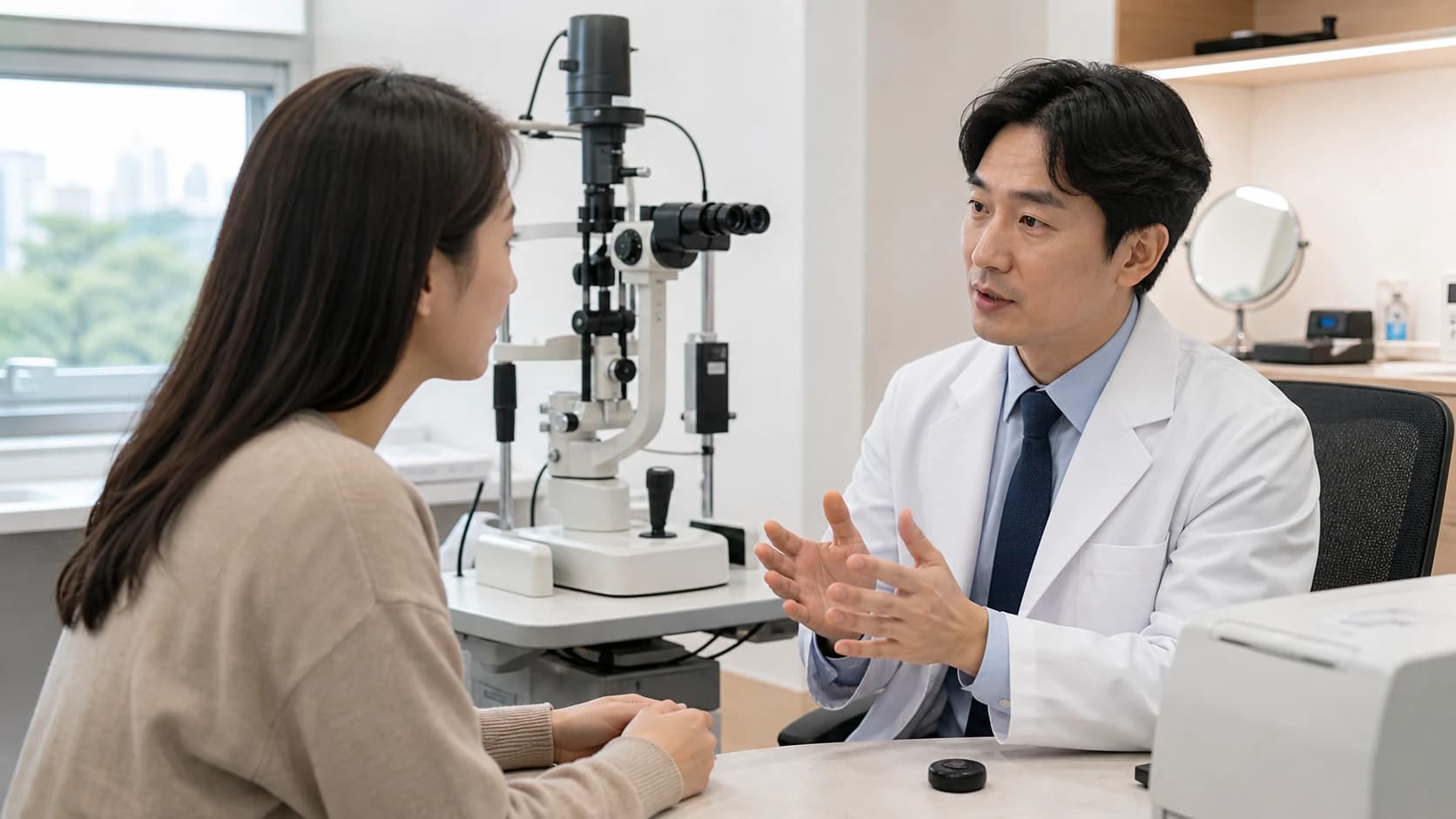 카메라 모형·기기 저장함·서버 상자·공유 봉투·삭제 파쇄함을 분리한 데이터 경계 장면
