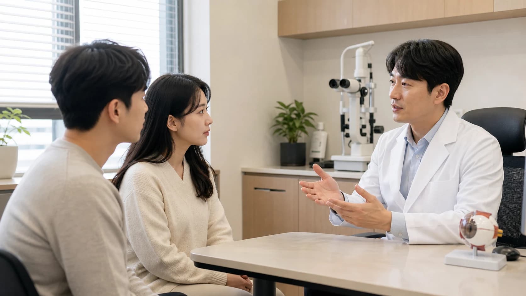 회복 초기 가벼운 실내 활동만 하는 장면